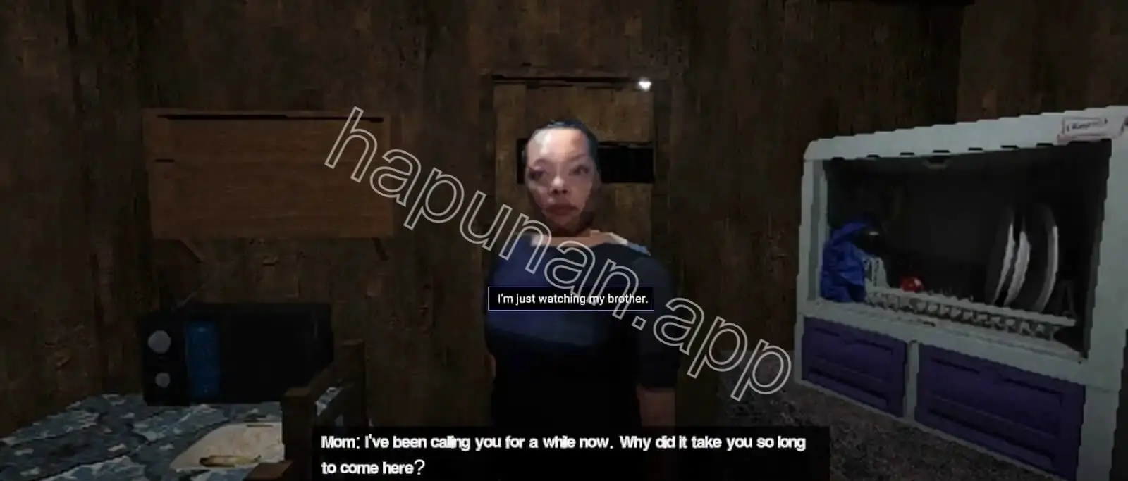 Screenshot of Hapunan Horror Game