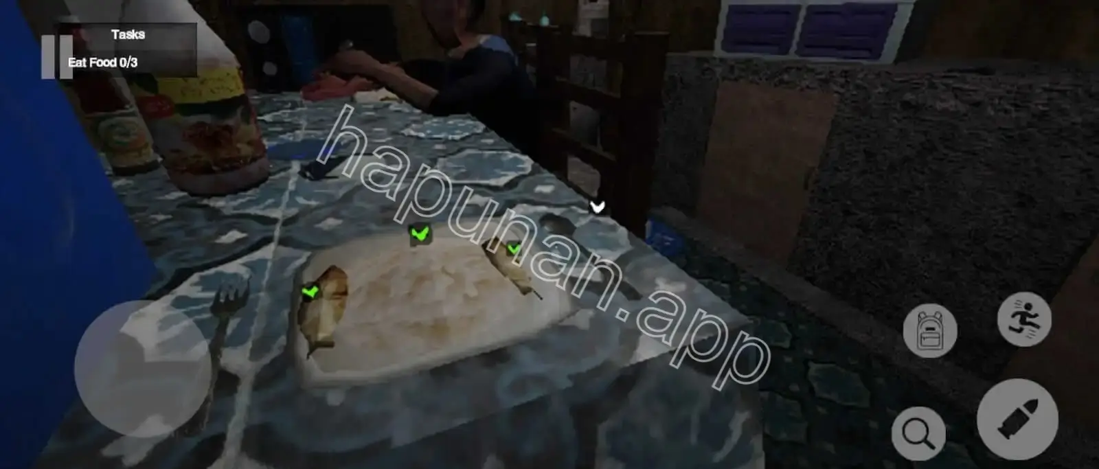 Screenshot of Hapunan Horror Scary Environment